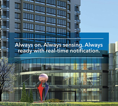 Always on. Always sensing. Always ready with real-time notification.